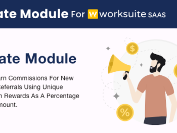 Affiliate Module for Worksuite SAAS