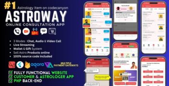 Astroway v2.1.3 - Astrology Consultations, Chat, AudioVideo Calls, Live Streaming