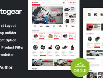 Autogear - Automobile & Tools Store Shopify 2.0 Responsive Theme