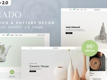 Cerado - Ceramics & Pottery Decor Responsive Shopify 2.0 Theme