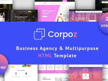 Corpoz - Business Agency Multipurpose HTML Template