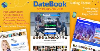 DateBook v4.7.9 - Dating WordPress Theme nulled