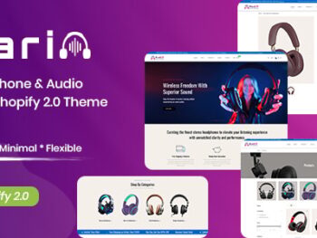 Earin - Headphone & Audio Store Shopify 2.0 Theme