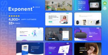 Exponent v1.3.0.6 - Modern Multi-Purpose Business Theme