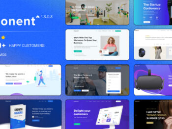 Exponent v1.3.0.6 - Modern Multi-Purpose Business Theme