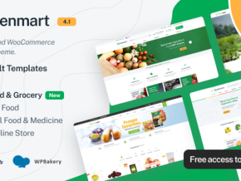 GreenMart - Organic & Food WooCommerce WordPress Theme v4.1.17