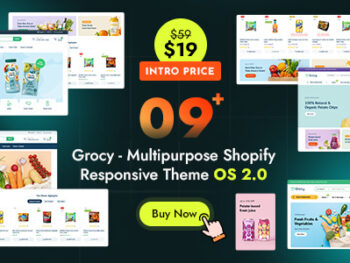 Grocy - Grocery Store and Supermarket Shopify Responsive Theme OS 2.0