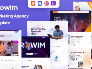 Growim - Creative Digital Marketing Agency HTML Template