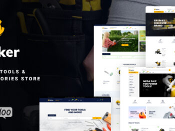 Maker – Tools Store WordPress Theme