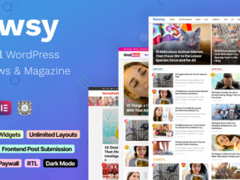 Newsy - Viral News & Magazine WordPress Theme