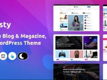 Posty - News Magazine WordPress Theme v1.0