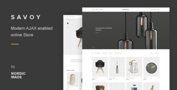 Savoy - Minimalist AJAX WooCommerce Theme v2.9.8