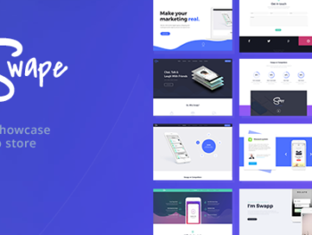 Swape v2.2 - App Showcase & App Store Theme