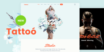 Tattoo v19.1 - WordPress Theme