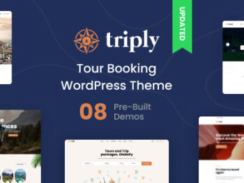 Triply - Tour Booking WordPress Theme v2.4.1