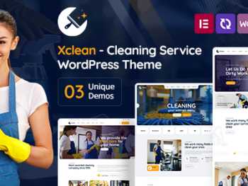 Xclean - Cleaning Services WordPress Theme