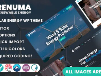 Renuma v1.2 - Wind & Solar Energy WordPress Theme