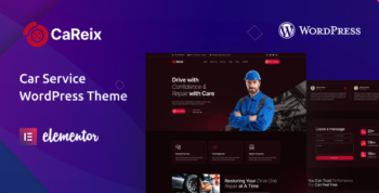 Careix - Car Service & Repair WordPress Theme