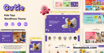 Cutie v1.0.4 - Children School, Toys Store Theme