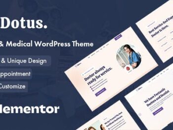 Dotus - Health & Medical WordPress Theme