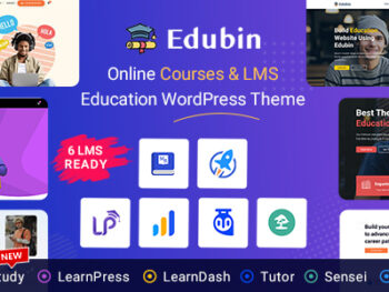 Edubin v9.3.4 - Education LMS WordPress Theme