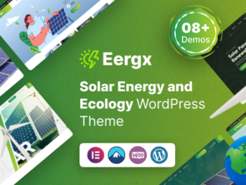 Eergx - Ecology & Solar Energy WordPress Theme