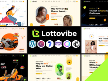 Lottovibe - Online Lotto & Lottery Giveaways WordPress Theme