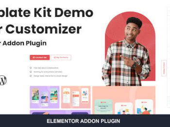 Template Kit Demo Color Customizer For Elementor