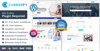 Careerfy v9.7.5 - Job Board WordPress Theme