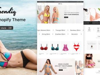 Trendiq - Lingerie, Bikini Store Shopify Theme