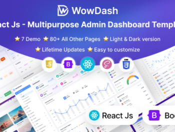 WowDash - React JS - Admin Dashboard Template Multipurpose