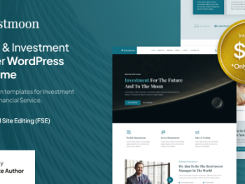 Investmoon v1.0.0 – Finance & Investment Manager FSE WordPress Theme