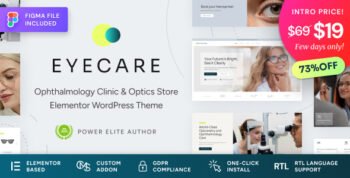 Eye Care v1.0.1 - WordPress Theme for Optometrist & Eye Clinic