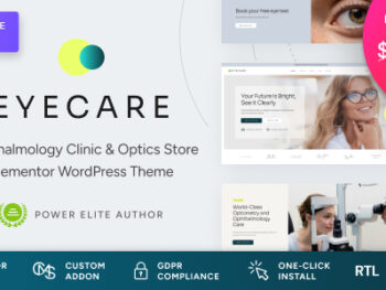 Eye Care v1.0.1 - WordPress Theme for Optometrist & Eye Clinic