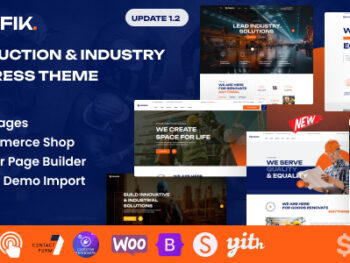 Eonfik - Construction & industry WordPress Theme