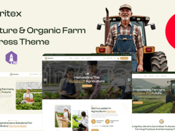 Agritex - Agriculture & Organic Farm WordPress Theme