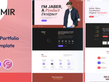 Amir - Personal Portfolio HTML Template