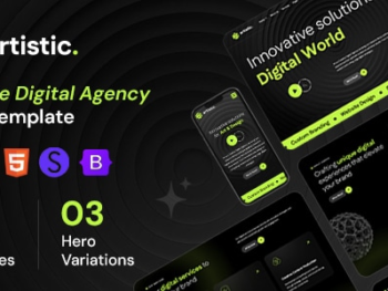 Artistic - Creative Digital Agency HTML Template