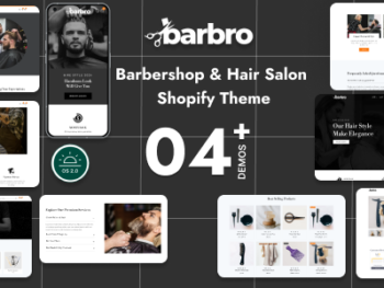 Barbro - Barbershop & Hair Salon Shopify Theme