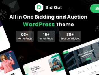 Bidout - Multivendor Bid and Auction WordPress Theme