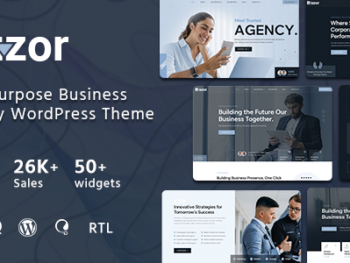 Bizzor - Multipurpose Business Agency WordPress Theme