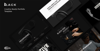 Blackdsn - Next js Creative Portfolio Template