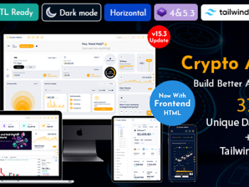 Crypto Admin - Cryptocurrency Template