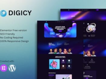 Digicy - Digital Marketing Agency Elementor Template Kit