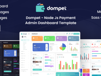 Dompet - Nodejs Payment Bootstrap Admin Dashboard Template