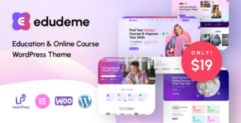 Edudeme - Education & Online Course WordPress Theme