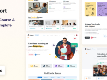 Eduport - Next.js Education Course and LMS Template