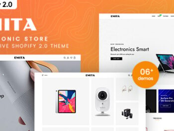 Emita - Electronic Store Responsive Shopify 2.0 Theme