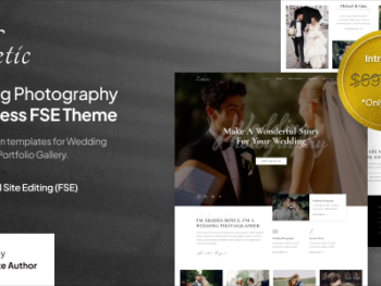 Esthetic - Wedding Photography FSE WordPress Theme