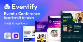 Eventify - Event And Conference NextJS React Template